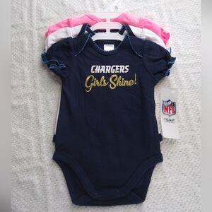 Los Angeles Chargers Team Apparel Onesies